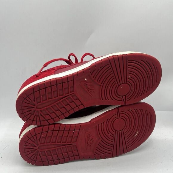 Nike SB Dunk Low Top GS Size 2.5Y Gym Red SkateBoarding Sneakers Shoe 310569605 - Picture 8 of 13